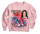 "Scrolling to the Polls with My Chucks" Sweatshirts