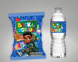 Boys' Back-to-School Custom Snack Set